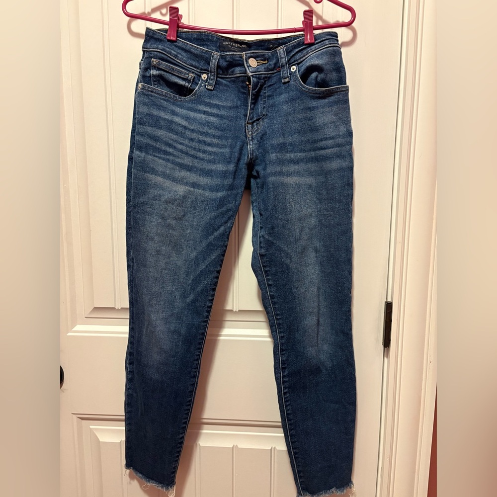Lucky Brand Lolita Dark Blue Skinny Jeans - Size 8 (29)